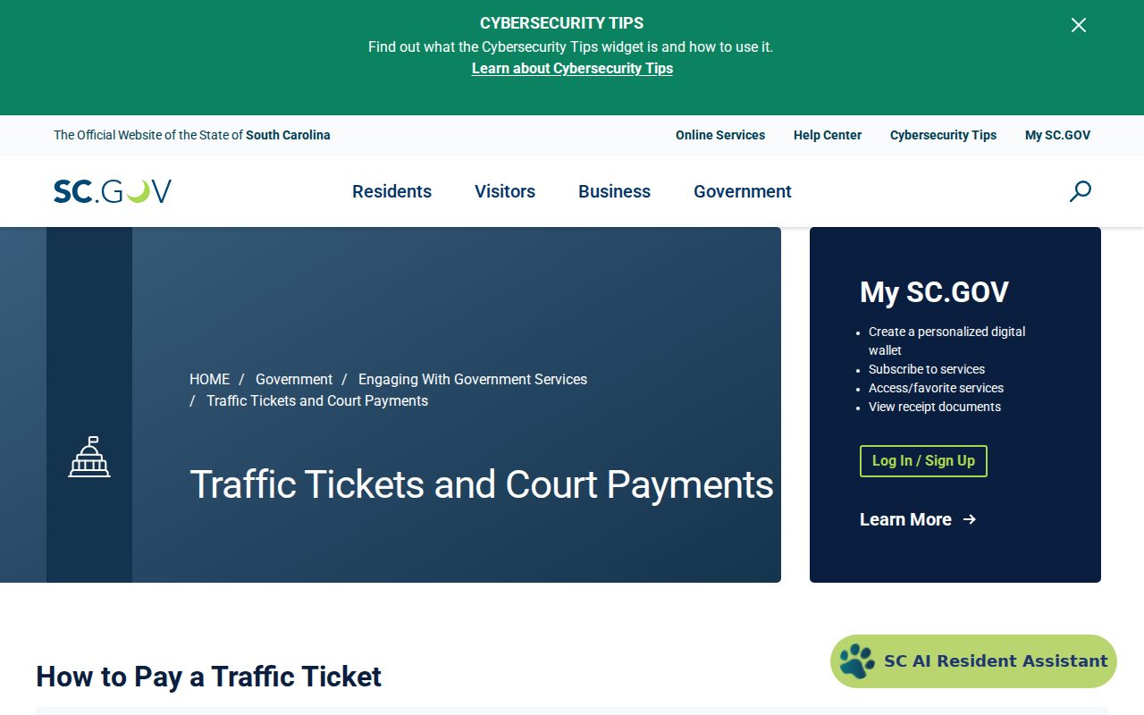 Newberry County traffic warrant checks: South Carolina traffic-payment directory